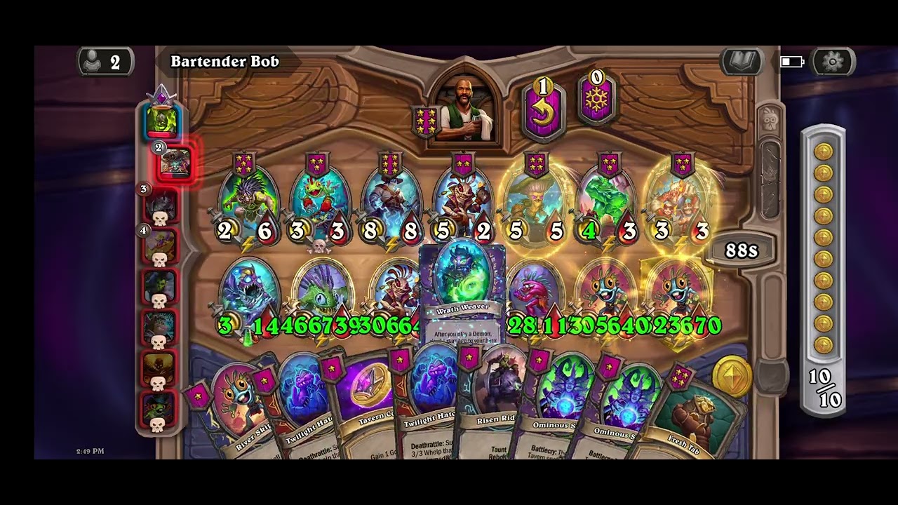 Hearthstone Battlegrounds shenanigans 