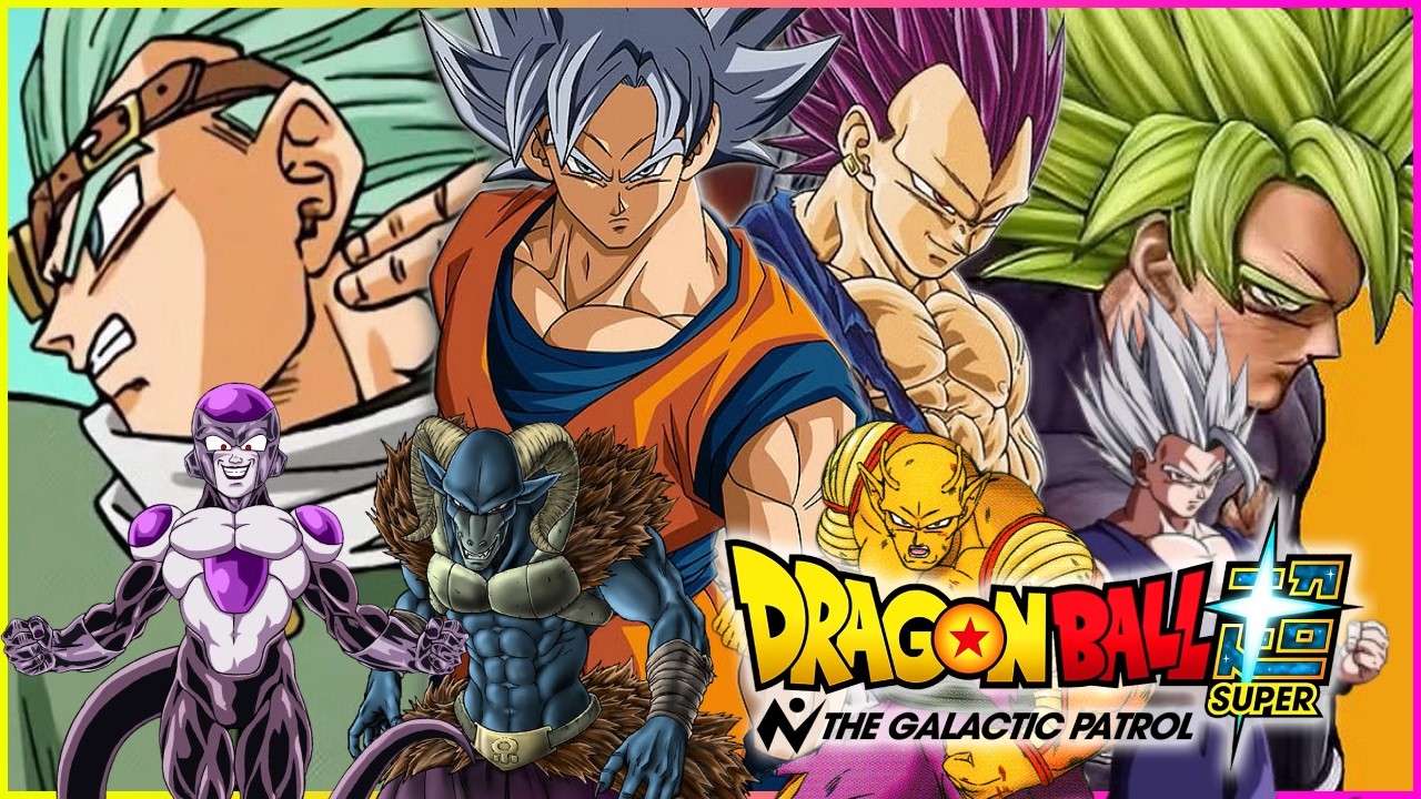 DETALLES DE LA ANIMACION 🤯 QUE TENDRA DRAGON BALL SUPER: THE GALACTIC PATROL 🤩