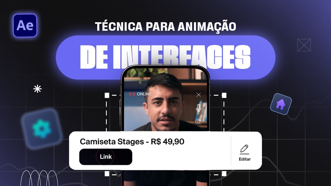 APRENDA TRANSIÇÕES E ANIMAÇÕES DE INTERFACES NO AFTER EFFECTS