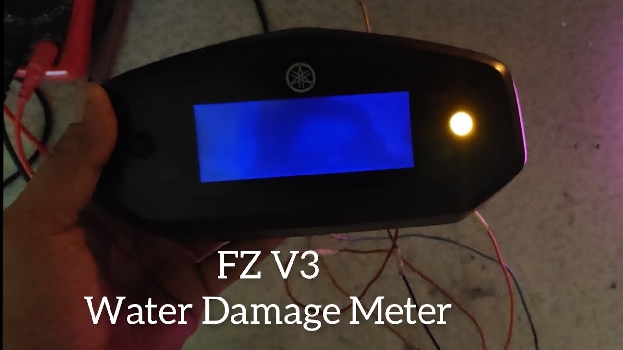 Yamaha FZ V3 Water Damage Meter Repair