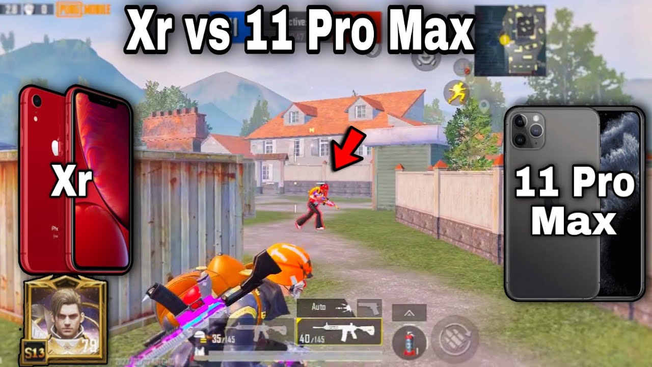 IPhone Xr vs 11 Pro Max !!🤯🔥 | 1v1 Tdm | Pubg Mobile