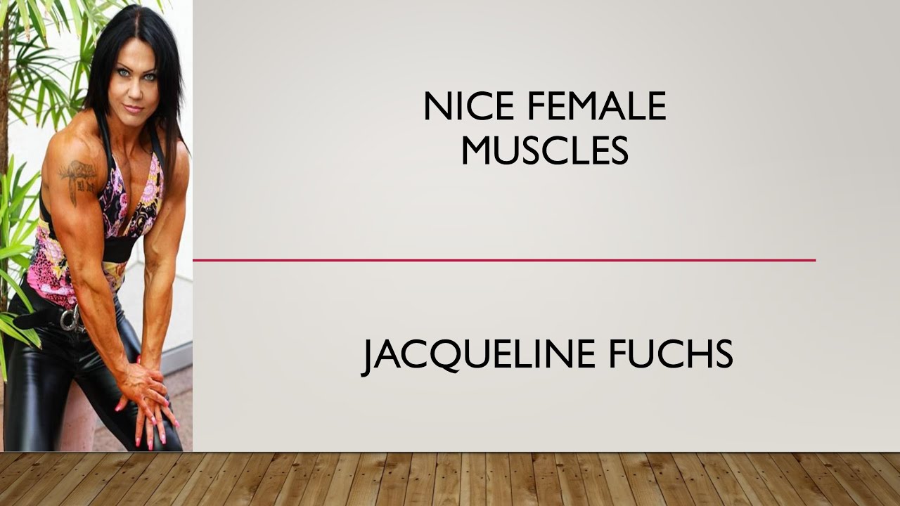Nice Female Muscles - Jacqueline Fuchs