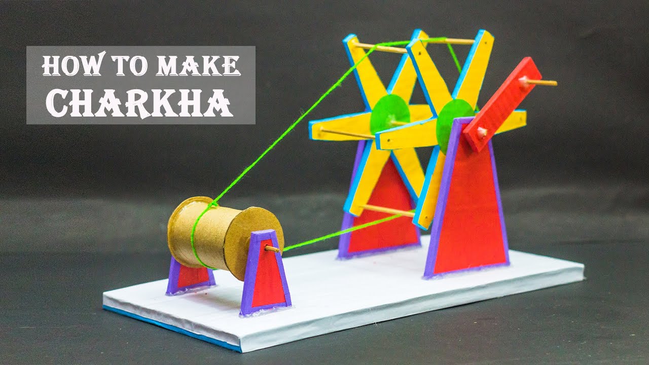 School Projects | Charkha Working Model