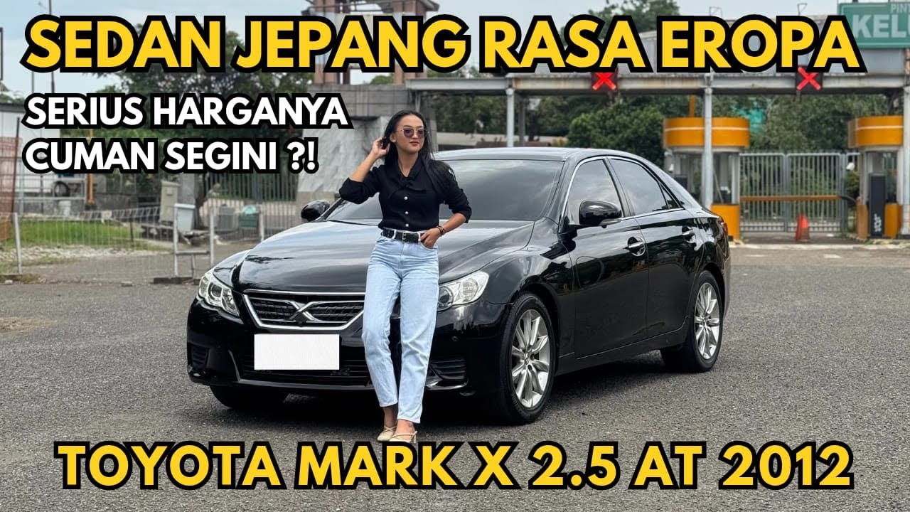 100jt-an BAWA PULANG !!! TOYOTA MARK X 2.5 AT HITAM 2012 DI KING GALLERY !!!