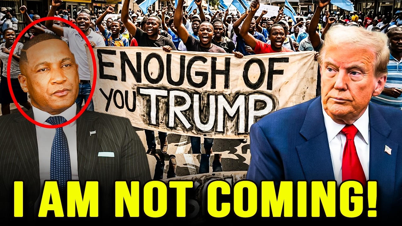 Президент Ботсваны отклонил приглашение Трампа, заявив, что покупатели должны сами прийти к прода...