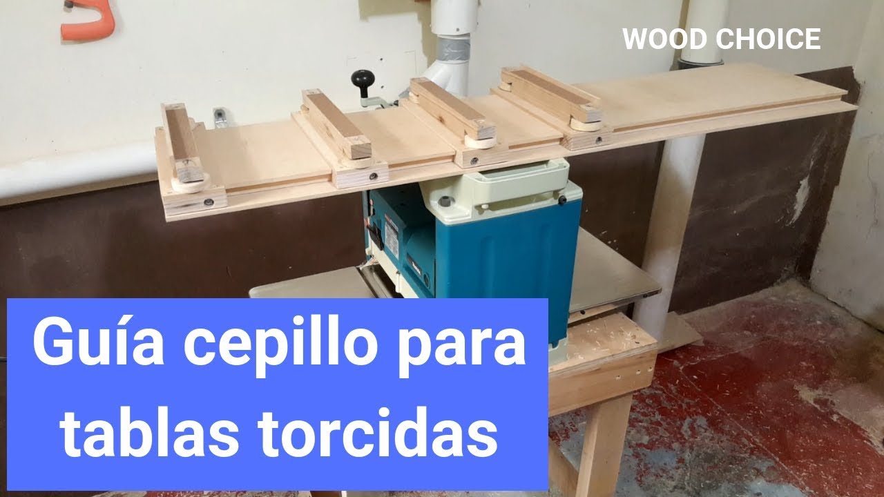 Guía Cepillo para tablas torcidas