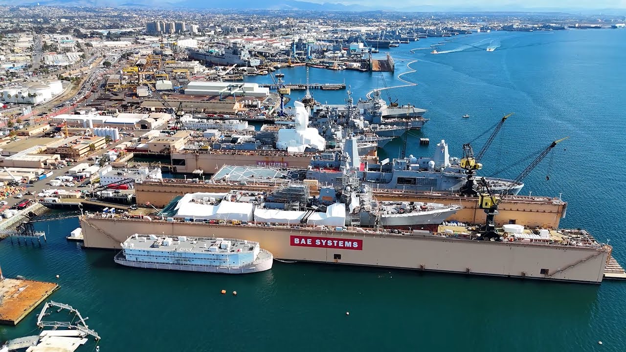 BAE Systems &ndash; Shipyard Stars (San Diego Ship Repair) &ndash; Mission-Critical Work on the West Coast