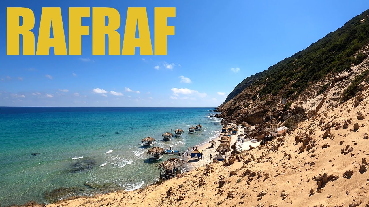Plages paradisiaques à Rafraf, ile pilau Bizerte أجمل الشواطئ في رفراف صخرة قمنارية بنزرت