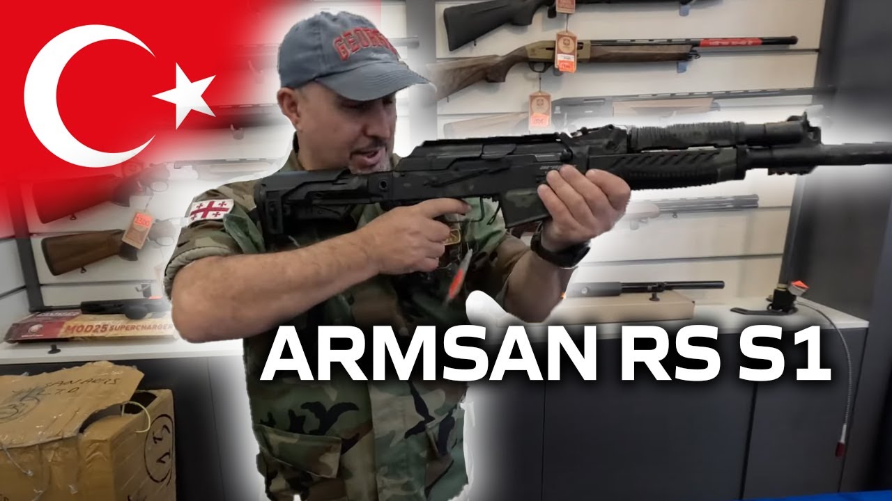 12კალ  არმსან რს ს1  ARMSAN RS S1. თურქეთი. Fake gun. Fake situation