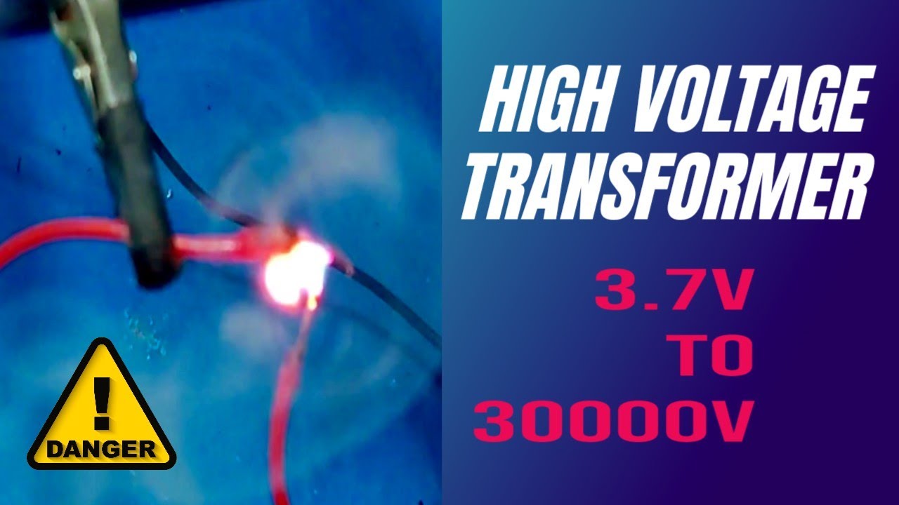 how to make a high voltage transformer