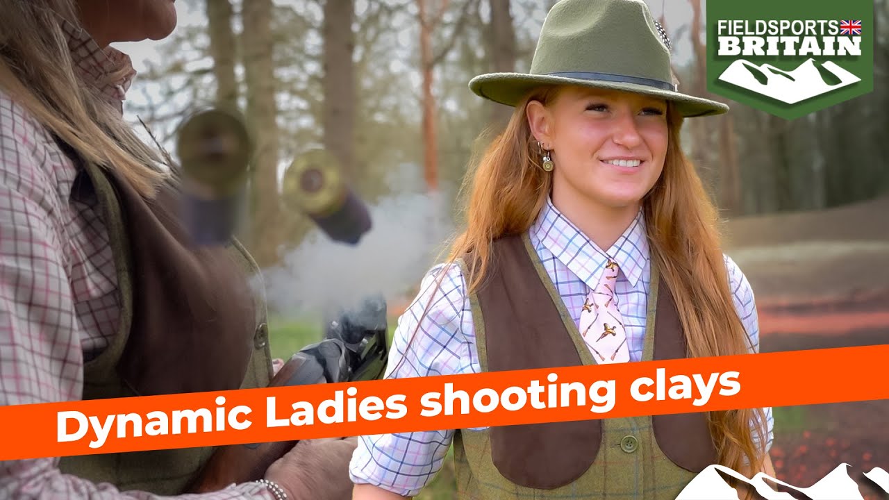 Dynamic Ladies tweed clay shoot