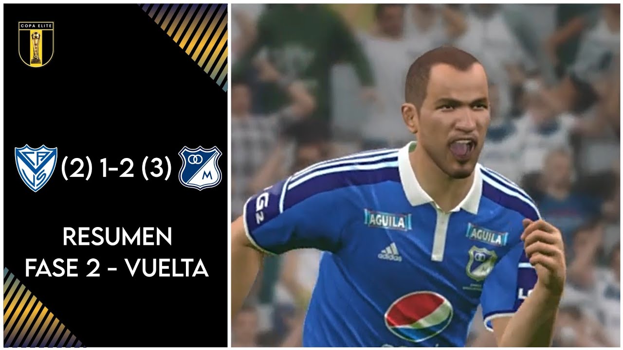 Velez Sarsfield (2) 1-2 (3) Millonarios II Copa Elite 2026, Fase 2 - VUELTA