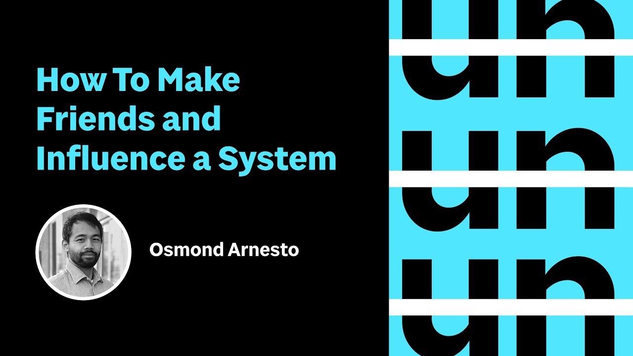 UnConference: How to Make Friends and Influence a System