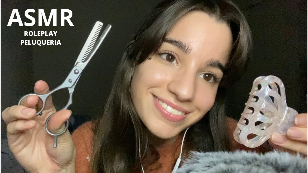 [ASMR] ROLEPLAY PELUQUERIA :) te corto el pelito