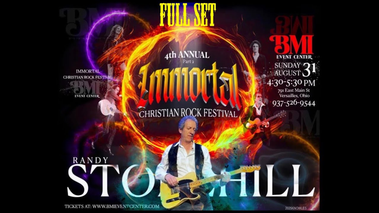 Randy Stonehill - Full Set - Immortal Festival - BMI Event Center - Versailles, Ohio - 8/31/25