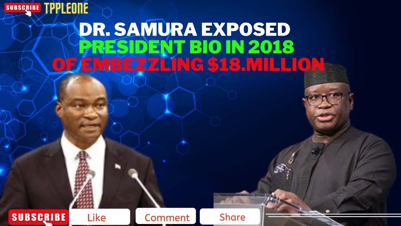 DR.SAMURA WARNED SIERRA LEONEANS IN 2018 AGAINST VOTING PRESIDENT BIO#sierraleone #freetown