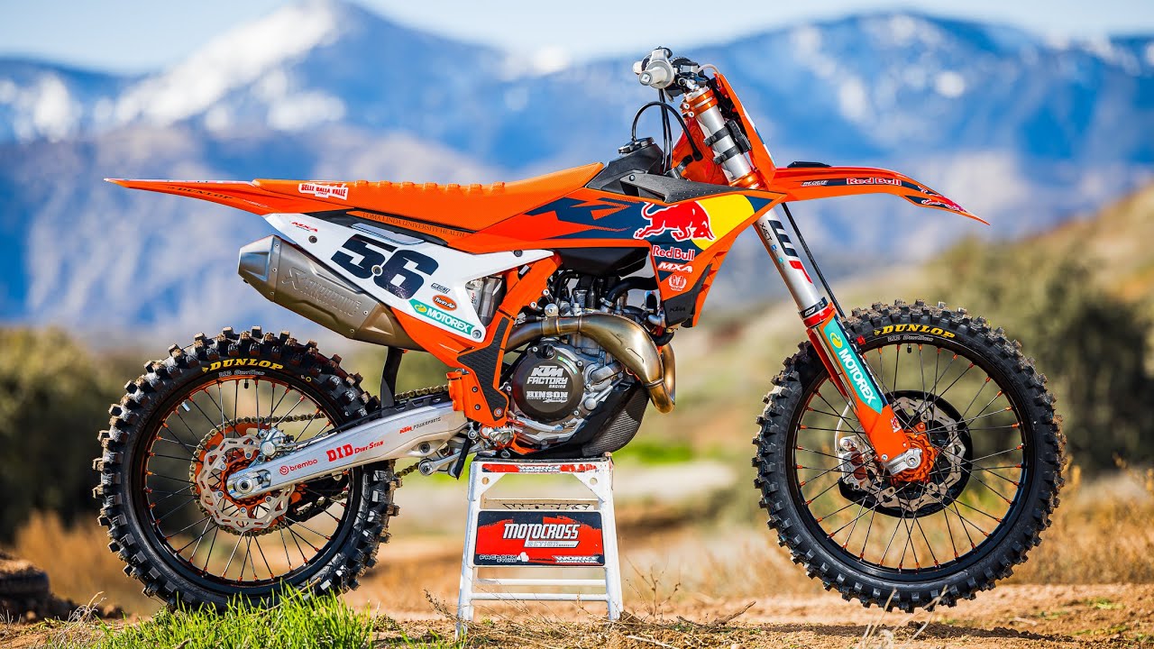 2024-1/2 KTM 450SXF Factory Edition ПРОТЕСТИРОВАНО
