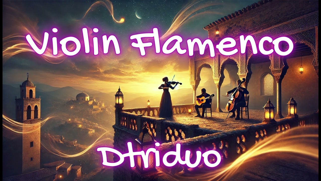 Violín Flamenco Piano y Guitarra Española | Instrumental Magistral de Pasión y Arte ©℗