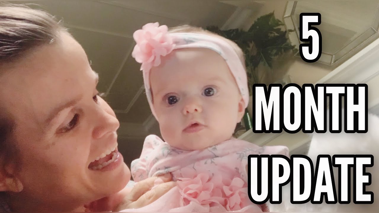 MAGNOLIA AUGUST 5 MONTHS BABY UPDATE VLOG