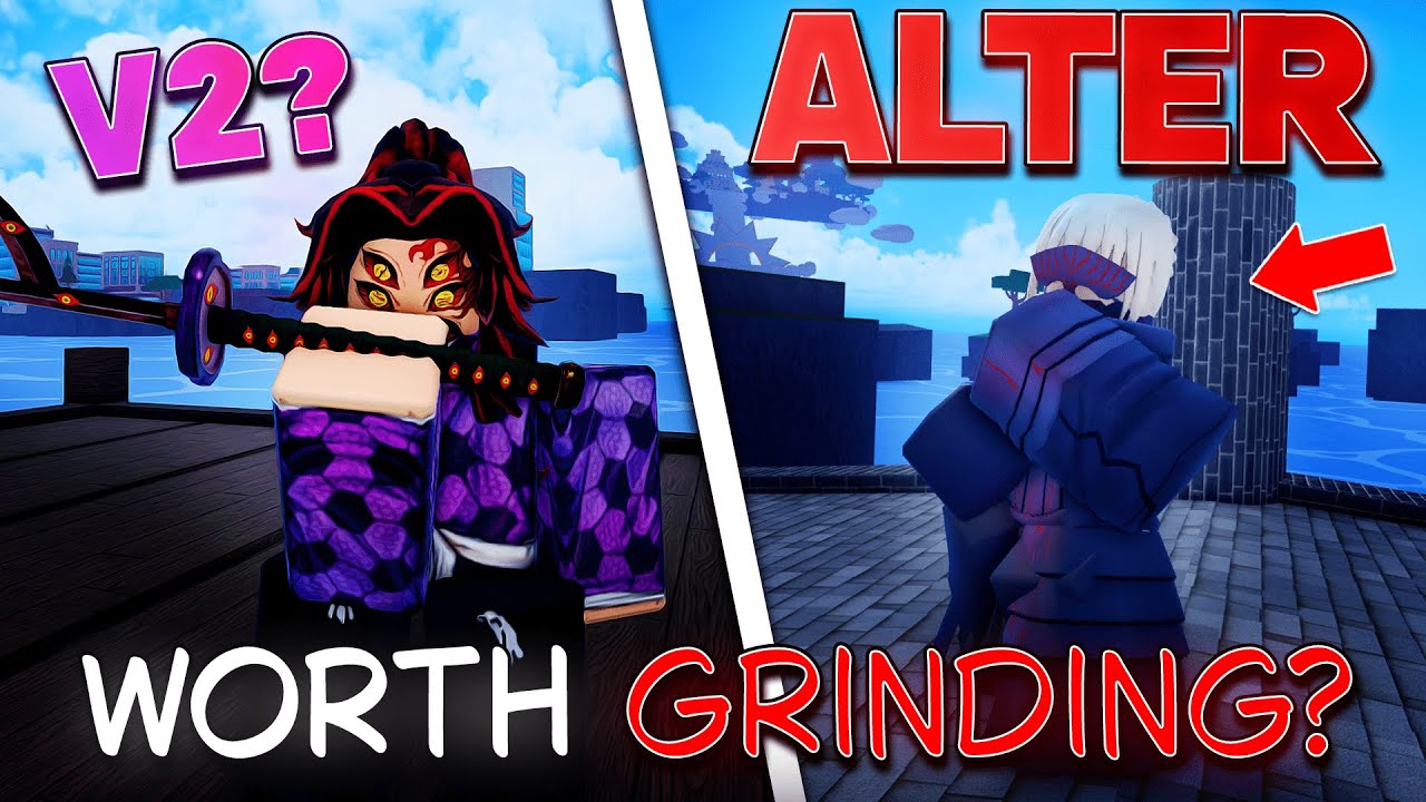 Стихотворение | KOKUSHIBO V2 и SABER ALTER! (Витрина и руководство) #versepiece #roblox