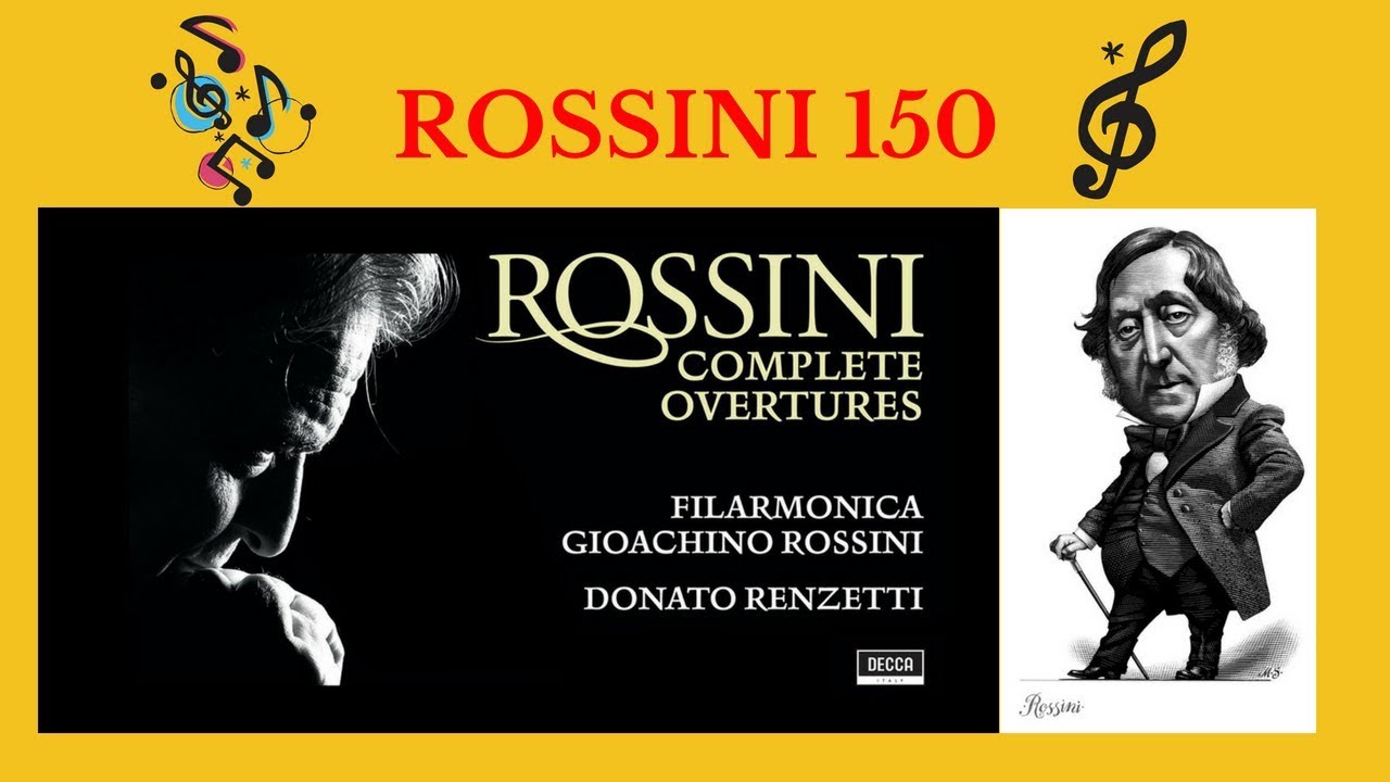 SPECIALE ROSSINI 150: RENZETTI E L'INTEGRALE DELLE OUVERTURES OPERISTICHE