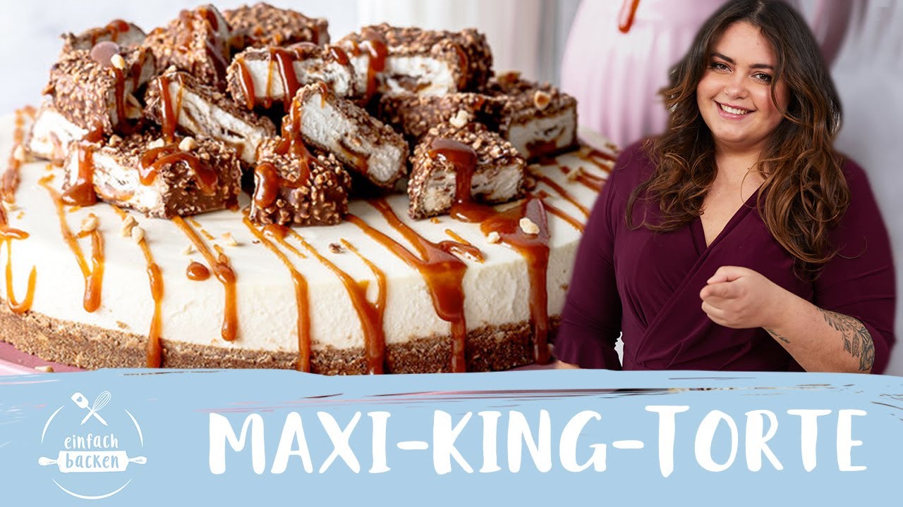 Kinder Maxi King Torte | no bake Torte | Maxi King Kühlschranktorte 😋 I Einfach Backen