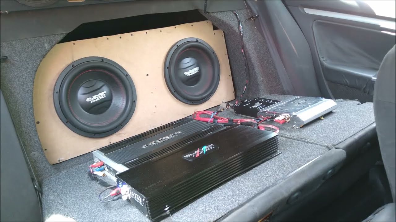 ¡Bajos Callejeros! VW Bora con Eleven Audio