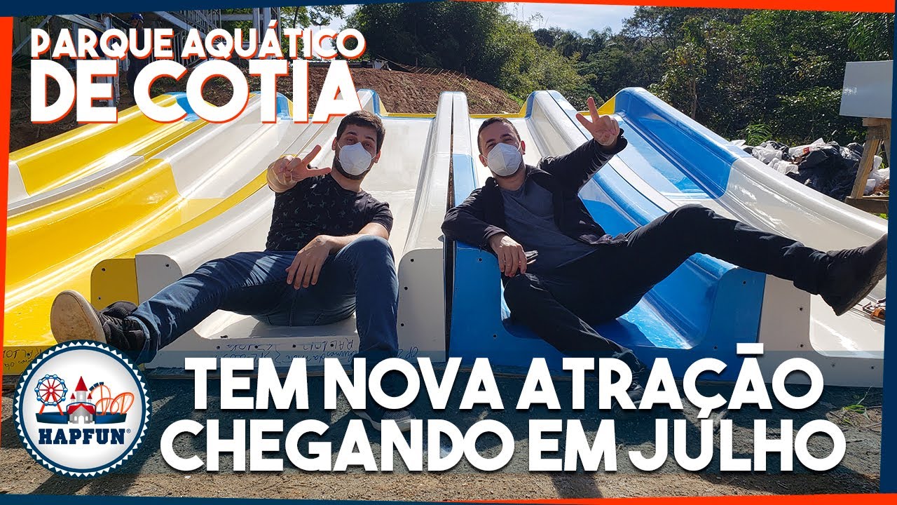 Como estão as obras das 3 novas atrações do Thermas da Mata em Cotia? | Hapfun