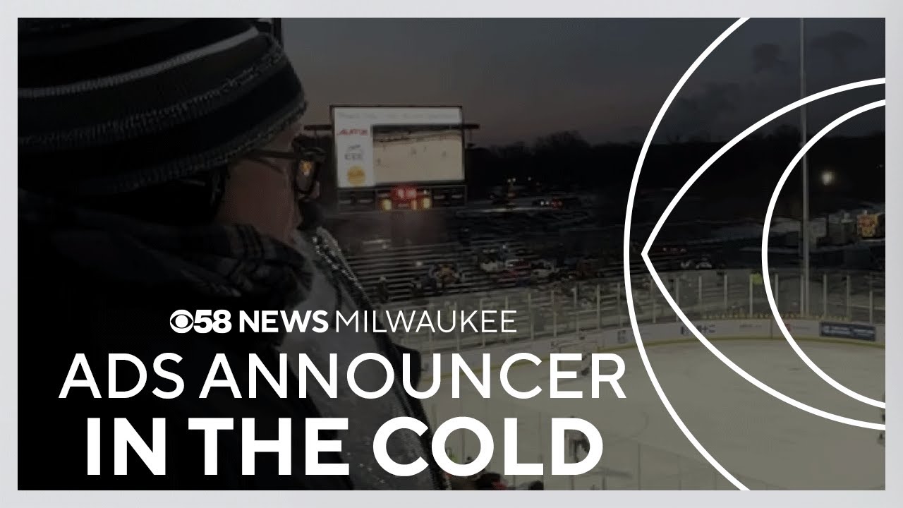 Milwaukee Admirals announcer reflects on calling coldest pro hockey game in history