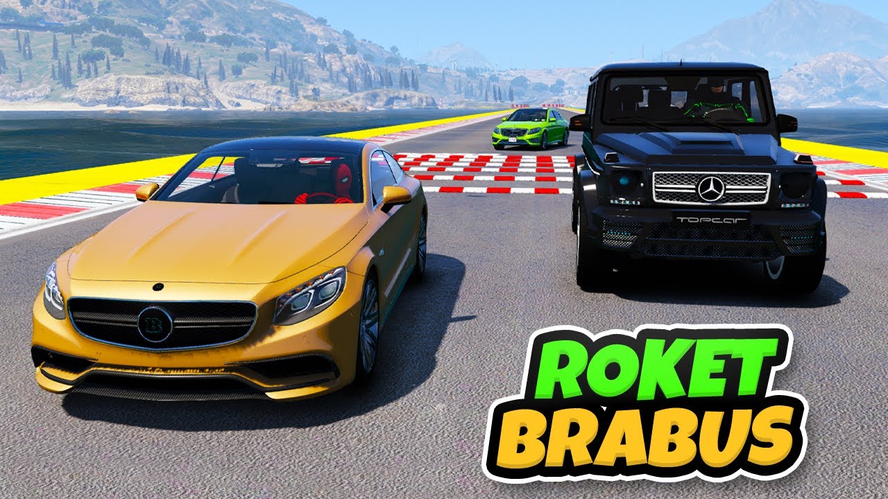 💨 Mercedes Marka Arabalar Max Hız Yarışında 💨 GTA 5