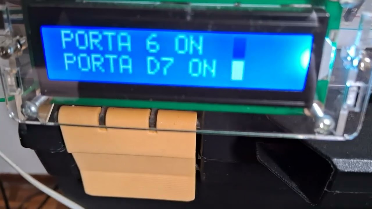 Acionando portas através de botão com NodeMCU (compatível Arduíno) , para automação e robótica.