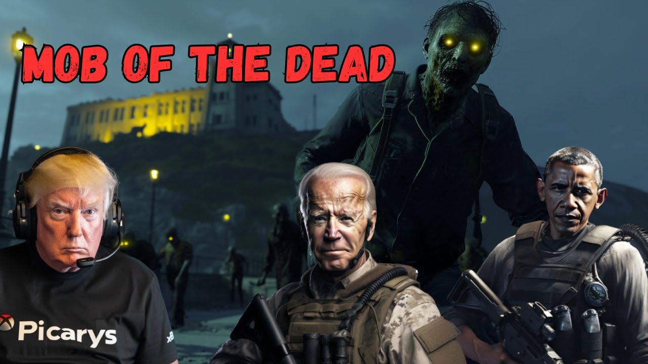 Presidents Play Call of Duty Black Ops 2 Zombies! Mob of the Dead!