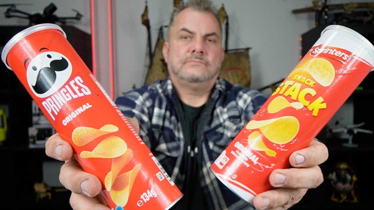 Pringles vs Aldi Sprinters Snack Stack - Who is the Winner? - Food War