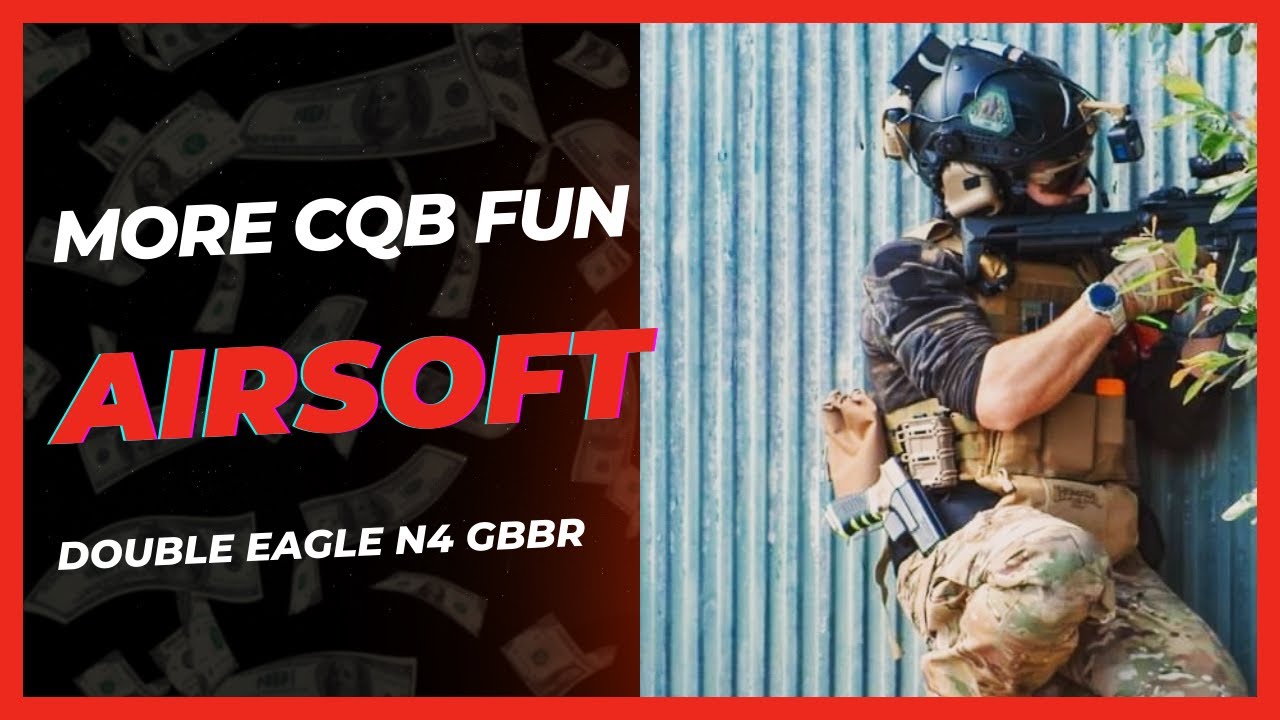 CQB is SUPER FUN with GBBR #airsoft #subscribe #airsoftgameplay #toygun #doubleeagle #gbbr #cqb