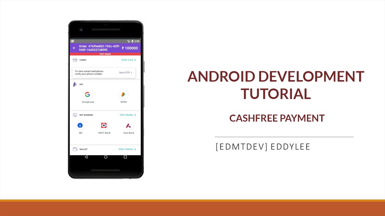Android Development Tutorial - Cashfree Payment