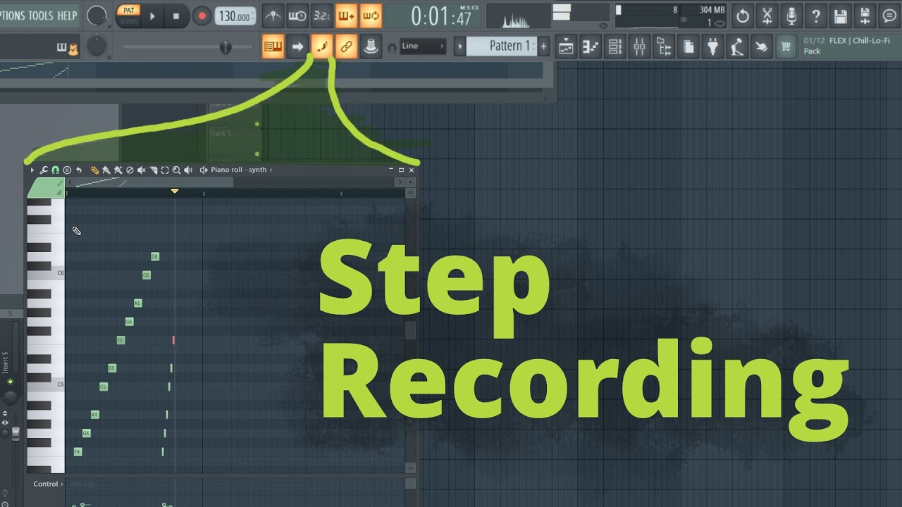 FL Studio 21 &mdash; пошаговая запись Piano Roll