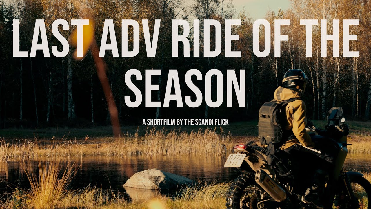 Last ADV ride of the season in Autumn - Shortfilm