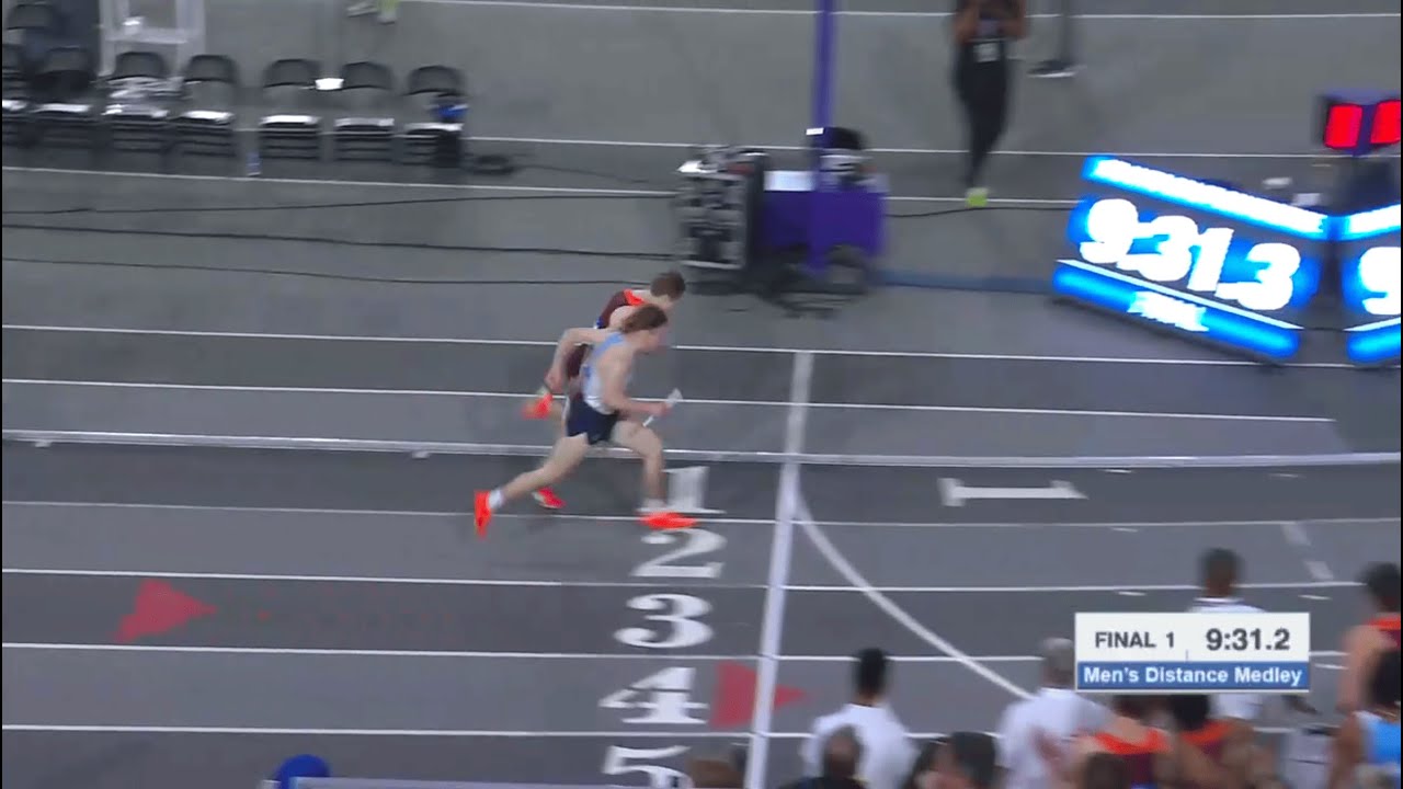 PHOTO FINISH FOR MEN's DMR TITLE - 2025 ACC Indoor CHAMPS
