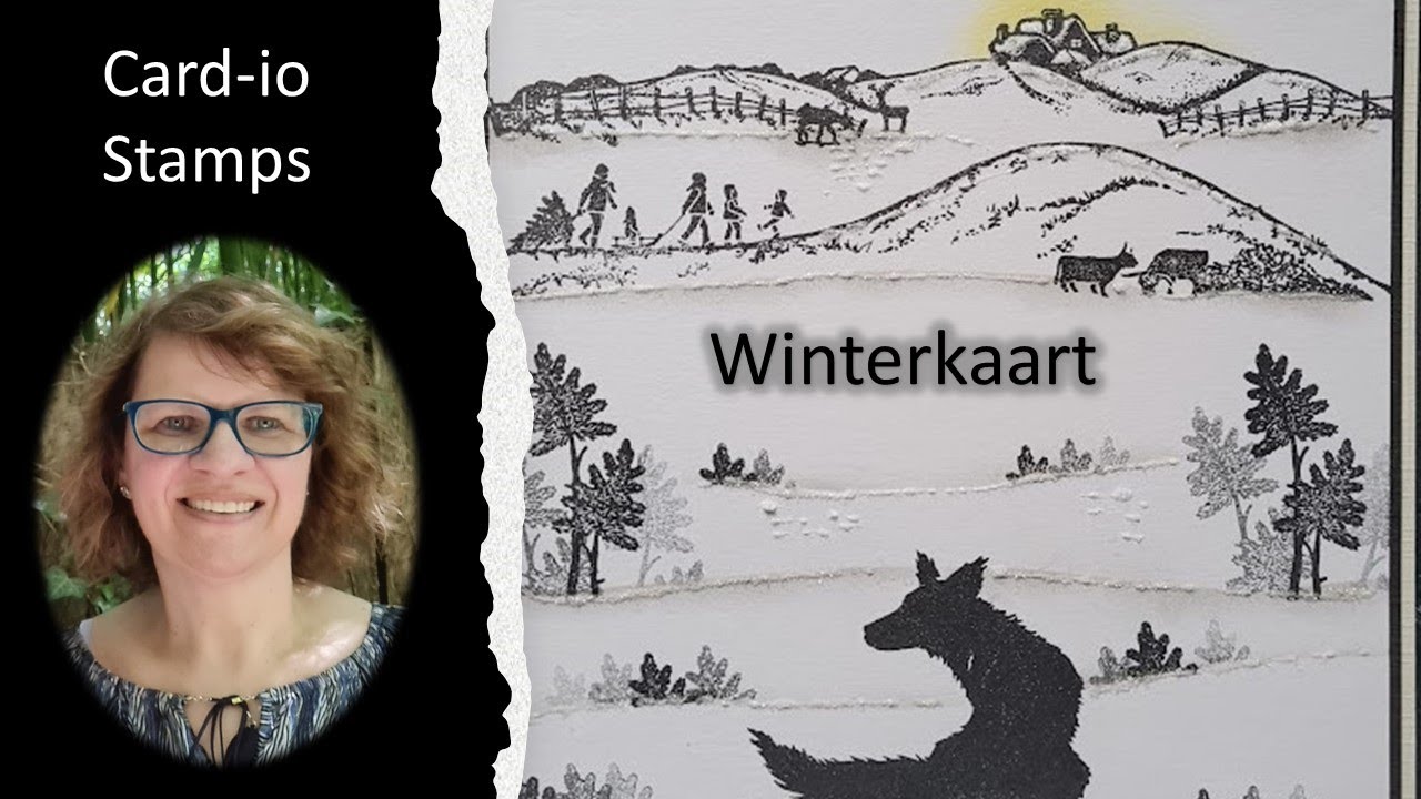 Een nieuw creatief jaar - Demo Hobbybeurs * Card-io Stamps *