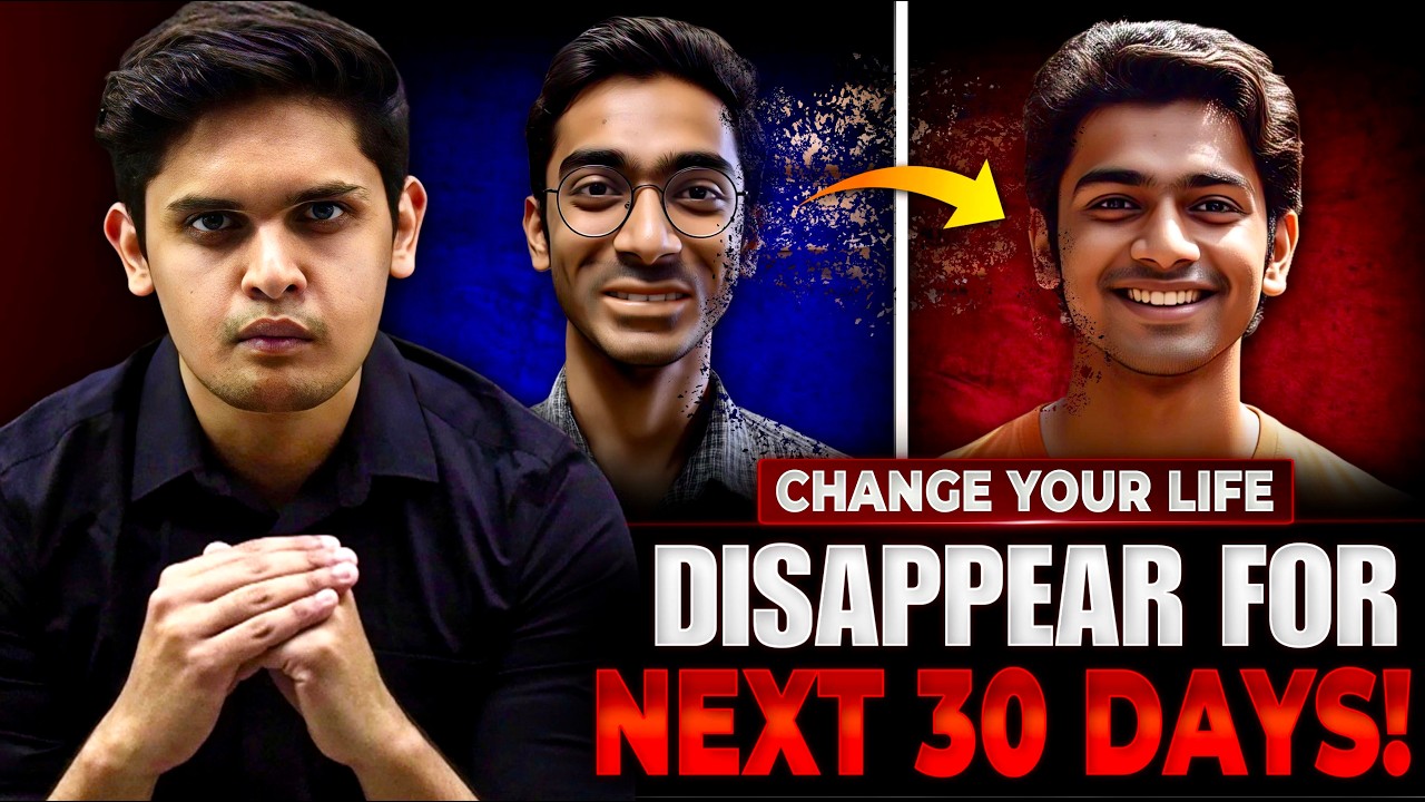 How to Change Your Life in 30 Days🔥| Ultimate Glowup | Prashant Kirad