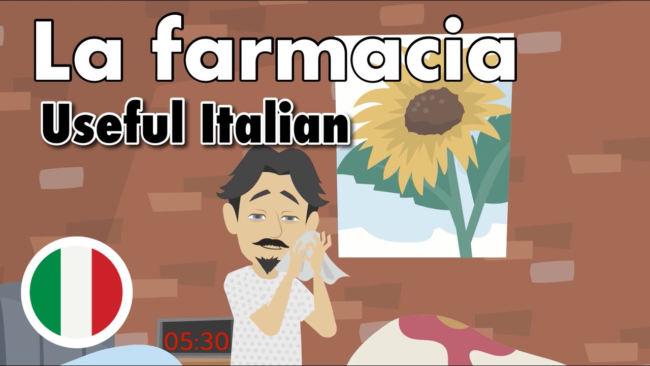 Learn Useful Italian: La farmacia - аптека
