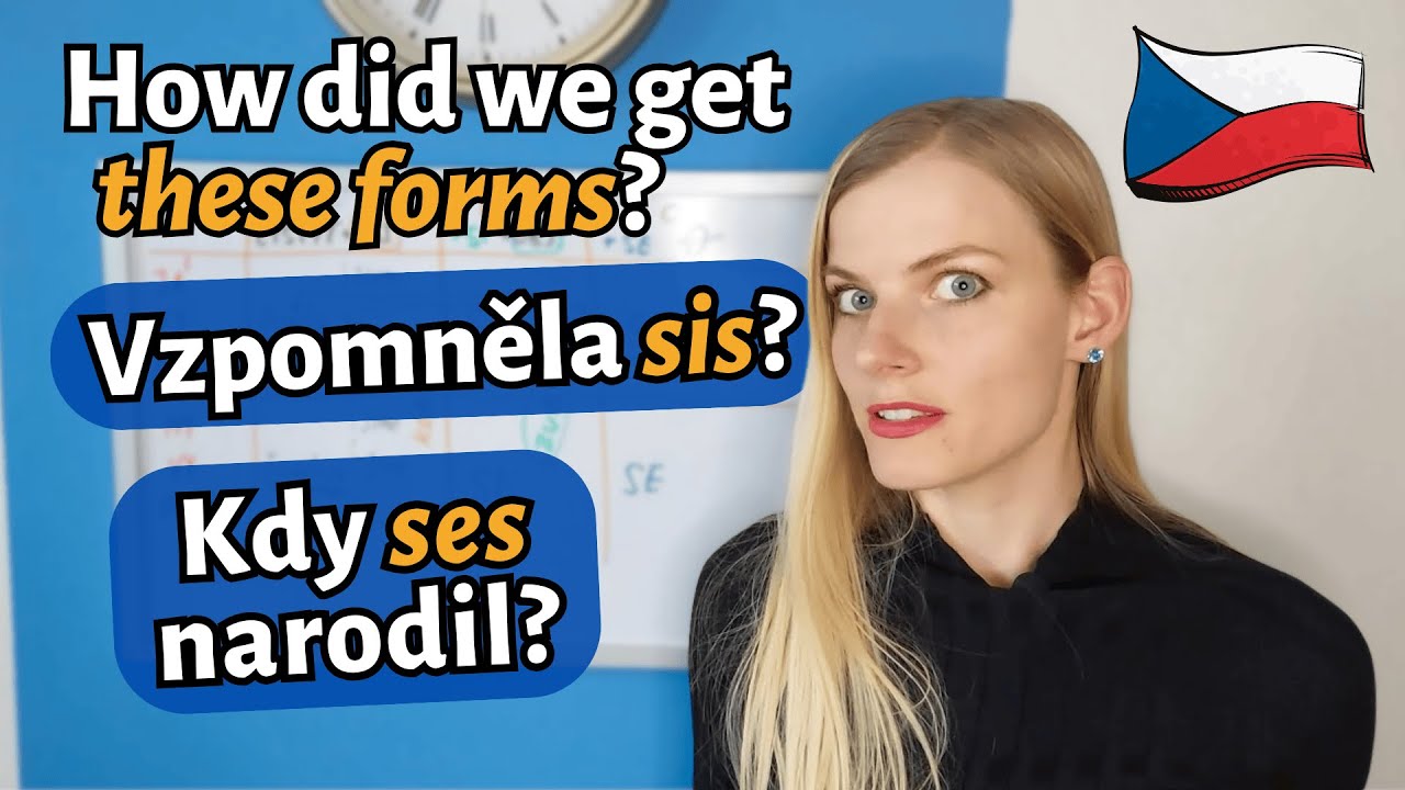 What is ses and sis in Czech? + Past Tense & Second Position