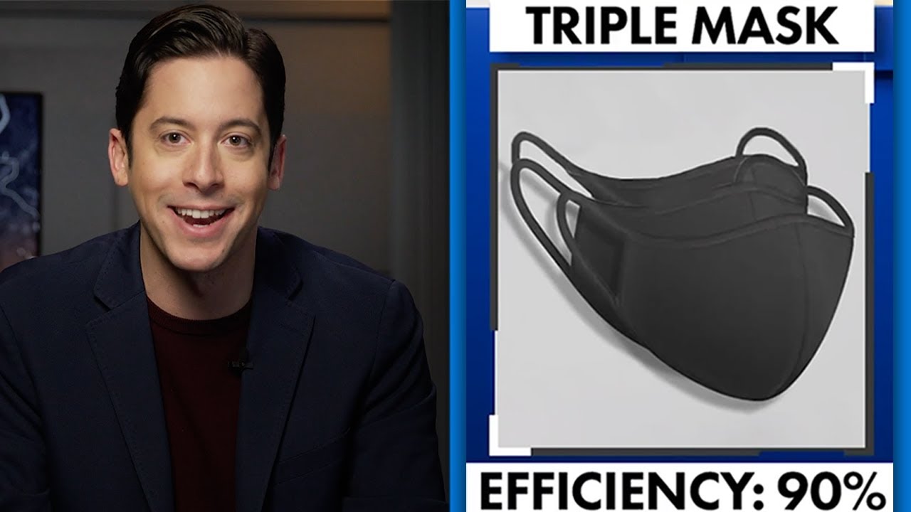 The SCIENCE! Media Suggests Wearing 3 MASKS at Once