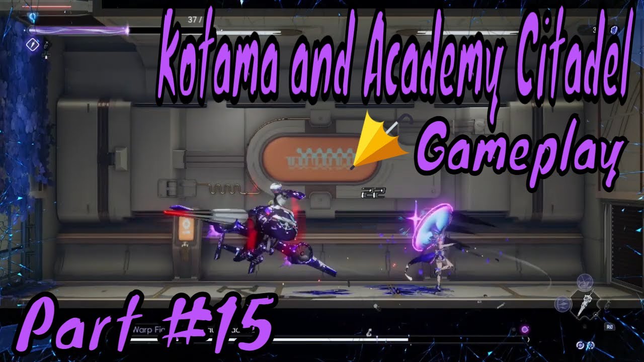 Warp Fighter Centaur Lead Unit Boss | Liquefy Ability | Kotama and Academy Citadel Gameplay Part 15