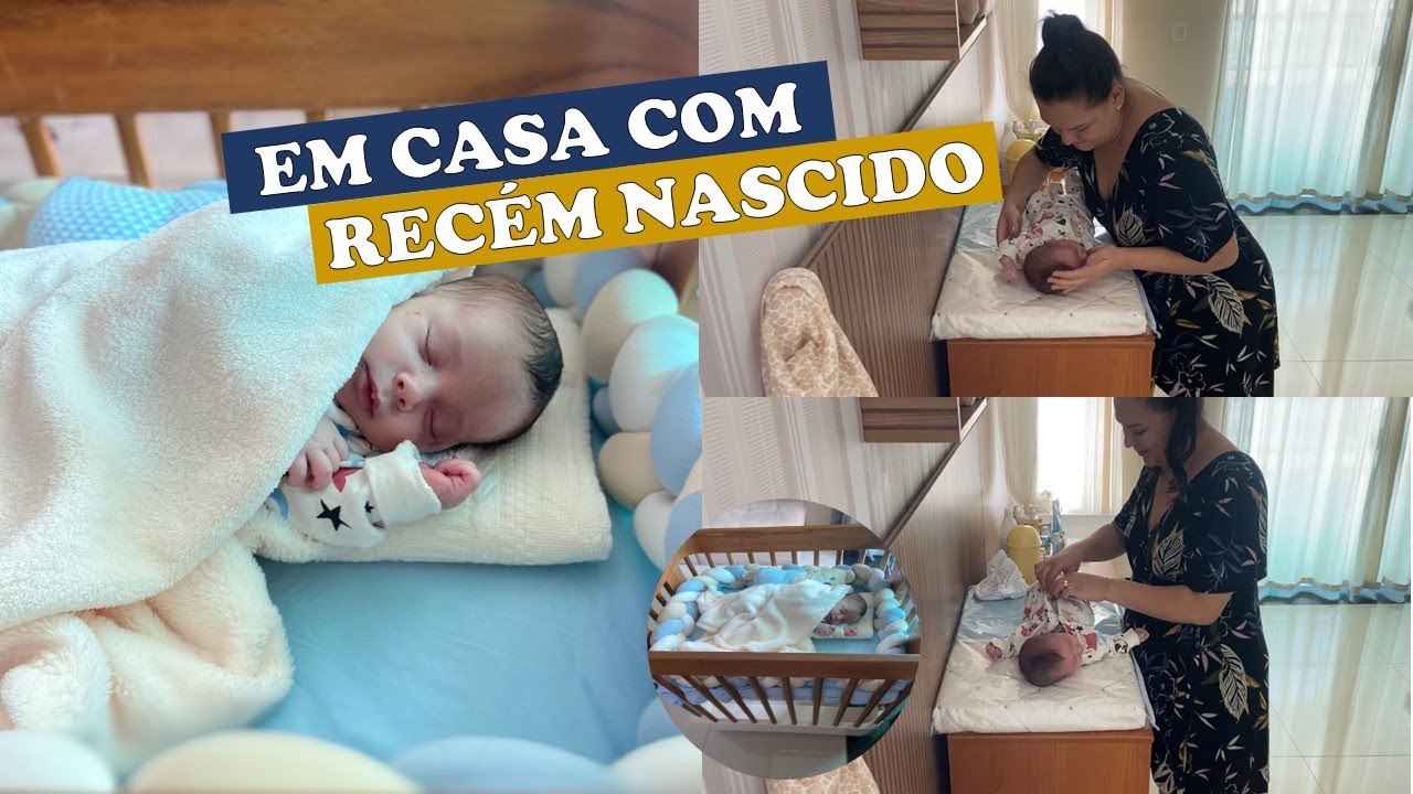 Em casa com rec&eacute;m nascido | Rotina com rec&eacute;m nascido | maternidade real | Ravi
