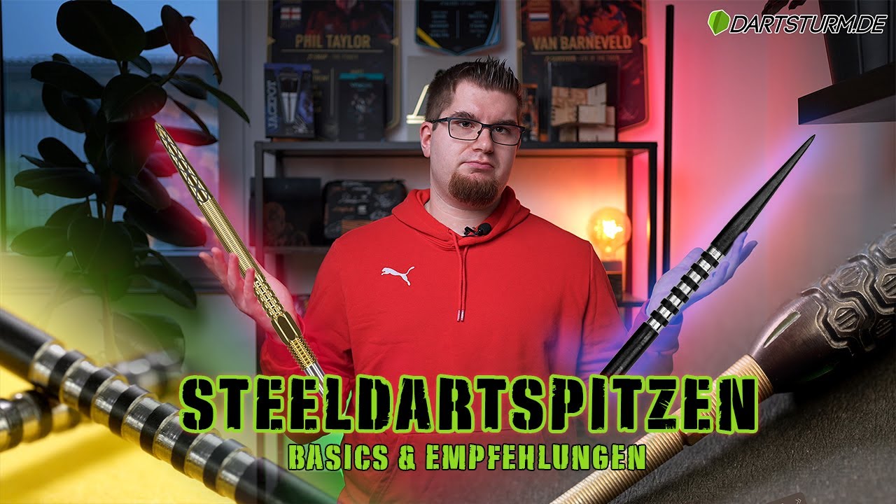 Steeldartspitzen | 10 Basics erklärt + Empfehlungen für Dartpoints 🎯