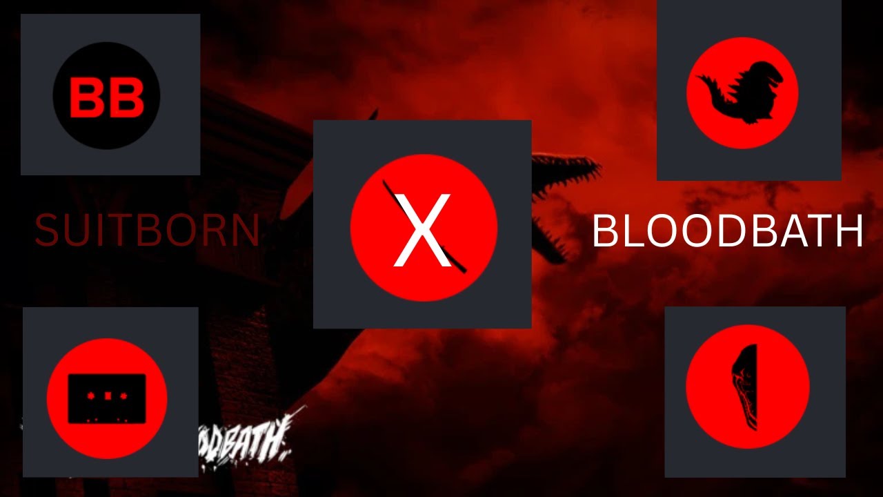 SUITBORN X BLOODBATH ALL BADGES