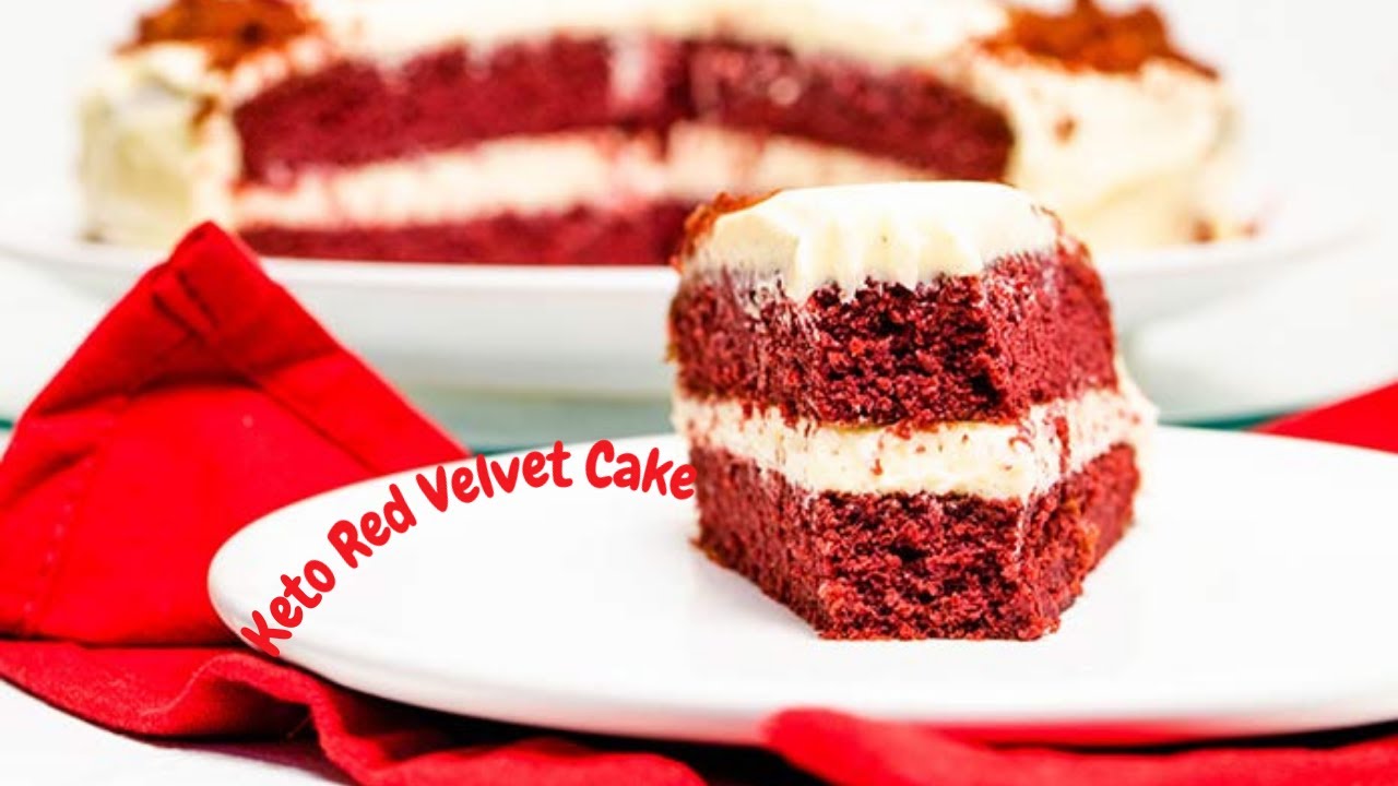 The Best Red Velvet Cake Recipe - 4g net carbs