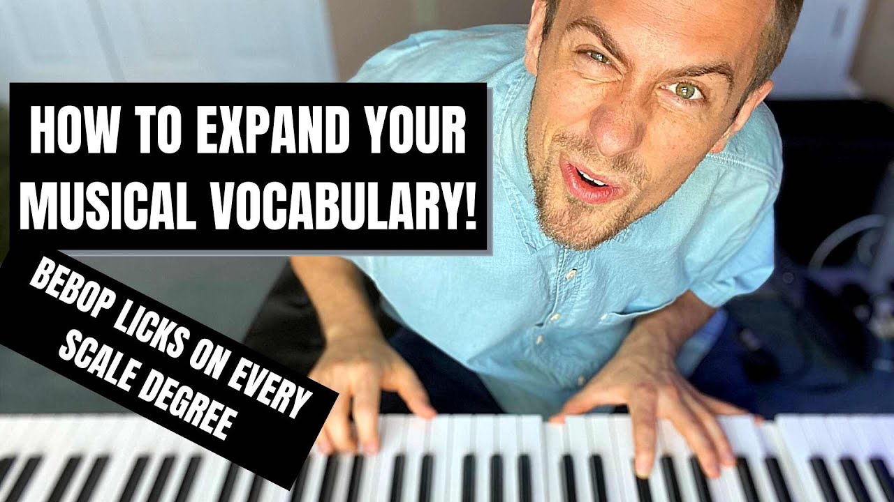 Major Bebop Licks From Every Degree of the Scale (and how to use them when improvising)