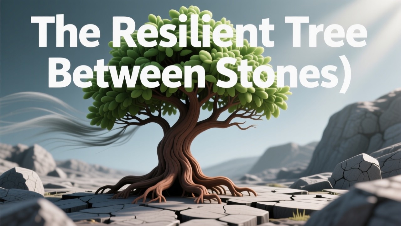 The Resilient Tree Between Stones